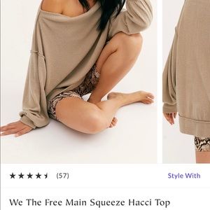ISO!!!!!!!!!!!!!!! Free People Main Squeeze Hacci